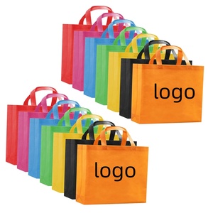 Wholesale Custom Eco <b>Bag</b> Printing Non Woven <b>Bag</b> Promotional <b>Reusable</b> Cloth Shopping Tote <b>Bags</b> With Logo - Product Image 1