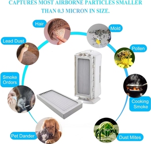 Fabricante Dongguan H13 HEPA Filtro de aire de papel para electrodomésticos - Product Image 5