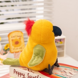 <strong>Wholesale</strong> 23cm Simulated Yellow <strong>Parrot</strong> Soft Plush <strong>Toys</strong> Lifelike Bird Companion Dolls OEM ODM Kids Soft <strong>Toys</strong> PP Cotton Filling - Product Image 5