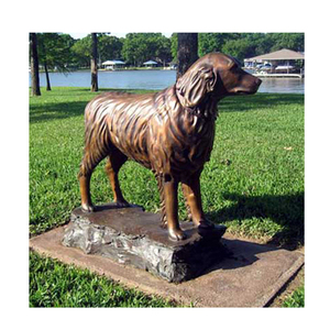 Grande Sculpture de chats en Bronze, Statue de <span class=keywords><strong>chien</strong></span> en Bronze, d'extérieur - Product Image 4
