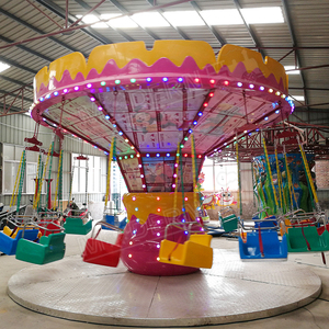Manège à chaises volantes pour parc d'attractions, 16 places, chaises volantes rotatives pour enfants, à vendre - Product Image 2