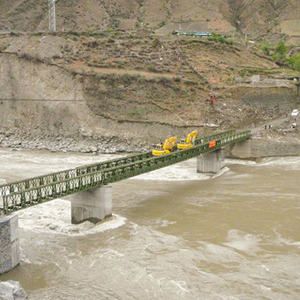 สะพานเบลีย์โครงสร้างเหล็กหนักคุณภาพดีที่สุดปี <span class=keywords><strong>2021</strong></span> พร้อมบริการเชื่อม ตัด และดัดเหล็กสำหรับทางหลวง - Product Image 1