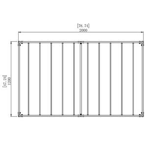 Top Rank 1 vente qualité moderne noir simple métal japonais Super King cadre <span class=keywords><strong>de</strong></span> lit conception peu encombrante pliable pour hôtel scolaire - Product Image 2