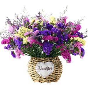 Bouquet de fleurs séchées naturelles non teintes, <span class=keywords><strong>souffle</strong></span> de bébé et mignonnette, pour décoration intérieure - Product Image 3