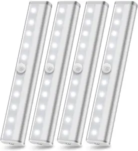 Regulable sensor de movimiento inteligente lámpara DC de potencia 5w 6w 10w vitrinas armarios de cocina de gabinete led luces de