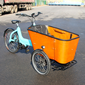 2024 500w mi entraînement moteur Cargo <span class=keywords><strong>vélo</strong></span> ceinture dent chaîne balançoire fonction Bakfiets électrique Cargo vélos pour 4 enfants - Product Image 3
