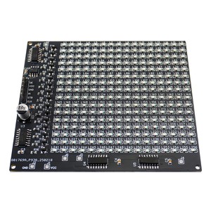 Kit de práctica de soldadura de tablero de pantalla de matriz LED programable de para aprendizaje electrónico - Product Image 4