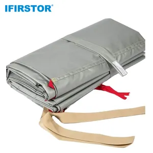 Driving Safely Life-saving Tool Emergency Special Fiberglass Fire Blanket Silicone Coated Large Car Fire Blanket