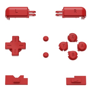 L/R A/B D-Pad Button Set for NDSL Console - Premium Quality Full Buttons Kits for <b>Nintendo</b> DS Lite - Product Image 2