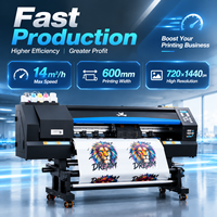 Imprimante industrielle A1 DTF grand format 600mm  puissance directe au film pour t-shirt vêtements oreiller couette impression