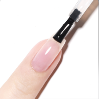 Base en caoutchouc OEM 133C 12 ML Gel de base Couleur claire Couche de base en caoutchouc Fournitures pour ongles adhésifs forts et durables