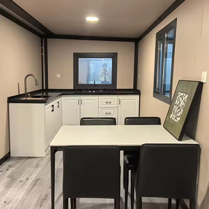 Casa Prefabricada Triangular, Casa Prefabricada en Forma <span class=keywords><strong>de</strong></span> A, <span class=keywords><strong>Casas</strong></span> Pequeñas Listas para Enviar para Apartamentos o Cabañas - Product Image 4