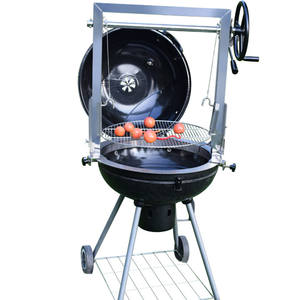 <span class=keywords><strong>Asador</strong></span> Portátil Redondo de Carbón Vegetal de 20/<span class=keywords><strong>22</strong></span> Pulgadas para Exteriores, Barbacoa Premium Estilo Santa María, Combo Gabby's Grills - Product Image 1