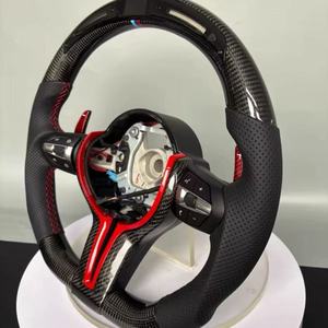 Volant en fibre de carbone LED Brook personnalisé pour <span class=keywords><strong>BMW</strong></span> Série F80 F82 F10 F06 F12 F13 F15 F16 G02 G11 G38 - Product Image 2