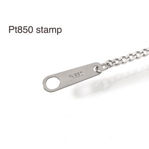 Solid Pt850 Necklace Chains Snake Box Link Necklace Unisex Platinum Jewelry High Quality Daily Wear <b>Thin</b> Light Weight for Men - Product Image 4