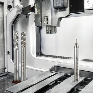 Fraise à queue CNC en acier rapide YUFU ultra-dur, revêtement TiAIN, pour usinage de métaux rugueux - OEM/ODM disponible - Product Image 3