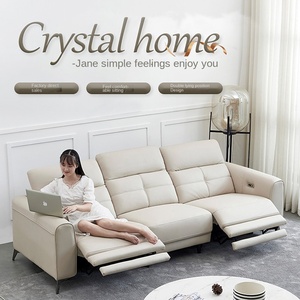 Power Recliner <strong>Sofa</strong> a Living Room Modern Home Furniture Genuine Leather Fabric <strong>Adjustable</strong> <strong>Headrest</strong> Malaysia Italian Leather <strong>Sofa</strong>