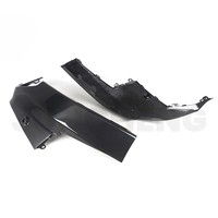 Pare-chocs arrière en fibre de carbone sèche avec séparateurs latéraux pour BMW Série 2 G42 Coupé M240I M Sport 2022-2026 Style MP, paire de lames latérales arrière