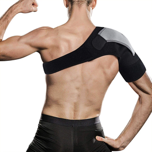 Attelle d'épaule réglable en néoprène avec coussinet de soutien, ceinture, bande, sangle, enveloppement, pour la récupération sportive, manchon de compression d'épaule, protection dorsale - Product Image 4