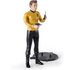 Figura de Acción de PVC del Capitán Kirk de Star Trek, 7.5 Pulgadas, Uniforme Amarillo, Miniatura Coleccionable, Modelo de Juguete, Temática de Ciencia Ficción y Fantasía - Product Image 1