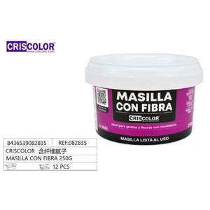 Mastic industriel 250g MASILLA CON FIBRA à base de fibres pour béton et mortier - Product Image 1