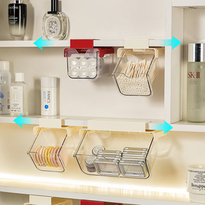 Bathroom Storage <b>Box</b> For <b>Makeup</b> Organizer Small Capacity Water Resistant With Drawer Style For Cosmetics And Personal Care Items - Product Image 1