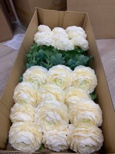 Ranúnculos Artificiales Realistas al Tacto, Flores Rosadas al por Mayor para Arreglos Florales, Decoración de Mesa para Bodas y Hogar - Product Image 5