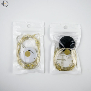 Đèn Dây Gạo Mặt Cười Mặt Cười Đèn Dây Pin Chạy Bằng Dây Đồng Twinkle Led Fairy Lights Trang Trí Giáng Sinh - Product Image 5