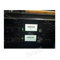 PAKLAM AUDIO EX16-8 Console de mixage numérique professionnelle 16 canaux montée en rack avec effets, console audio analogique (en métal)