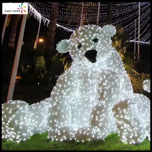 Nuevas Luces Navideñas para Exteriores, Luces LED con Diseño de Oso Gigante para Decoración Navideña con Clasificación IP44 y Fácil Instalación - Product Image 6