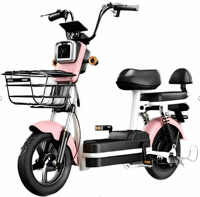 Vélo Électrique Urbain en Métal à Moteur Arrière Brushless 350W 48V, 3 Vitesses, Batterie Plomb-Acide, Vente Directe Usine
