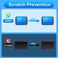 Nouvel écran tactile infrarouge IR 17 pouces à cadre ouvert pour borne d'arcade, distributeur automatique, KTV, armoire de divertissement, VGA pour affichage à écran plat USB