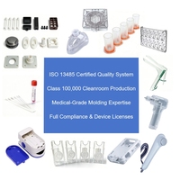 Cuvette en plastique blanc moulée par injection en PP de qualité optique, pour échantillons de réaction, clarté constante, Yuanze YSY-05, certifiée ISO13485