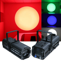 NOUVEAU Projecteur LED Zoom Fonction Profil Spot 200w Rgbw 4en1 LED Leko Lumière de Théâtre Zoom Éclairage de Scène