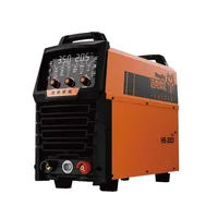 Machine à souder MIG 200P à double impulsion de qualité industrielle, soudeuse à inverter synergique 200A pour l'alliage d'aluminium, soudage professionnel