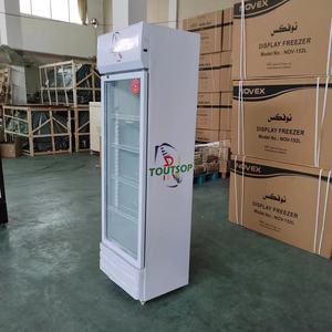 מקרר בירה מסחרי בר קפה דלת זכוכית מקרר בר קפה זקופה - Product Image 3