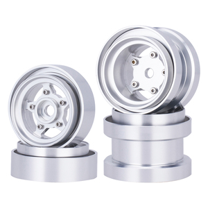 Roues Beadlock en aluminium en gros pour buggy RC 1/10 compatibles <span class=keywords><strong>Tamiya</strong></span> Frog <span class=keywords><strong>Grasshopper</strong></span> Hornet Sand Scorcher - Couleur personnalisée - Product Image 4
