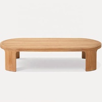 Ensemble de canapés de jardin de luxe moderne, meubles d'extérieur imperméables en teck pour hôtels, meubles de patio élégants