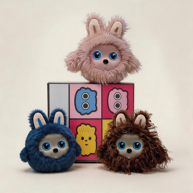 RG-AI-K01 Smart AI Robot Pet Plush Bunny for Interactive Fun and Daily Companionship