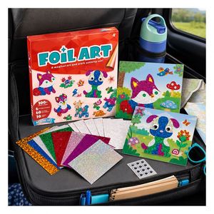 Lot de cartes à peindre en EVA scintillantes pour projets créatifs de mode princesse, jouet de voyage fait main pour jeunes filles - Product Image 6