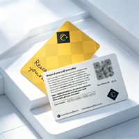 Tarjeta Magnética de PVC Personalizada Seaory con Laminación de Película, Impresión Offset a Todo Color, Código QR, Logotipo y Código de Barras