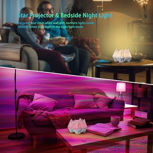 New <b>Snow</b> Mountain Northern Lights Starry Sky Lamp Usb bluetooth Led Music Water Pattern Flame Night Light <b>Projector</b> Lamp - Product Image 4