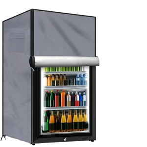 Refrigerador Portátil de Bebidas com Porta Única, Temperatura Única, Tecido Oxford, À Prova de Poeira, Fechamento com Cordão, Fácil de Usar - Product Image 1