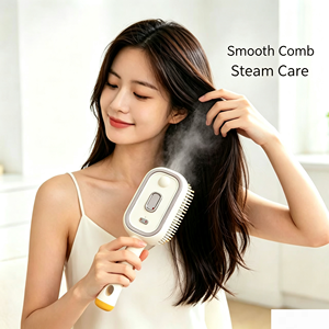 Electric Portable Airbag Massage Comb Essential Oil Mist Self-Cleaning Anti-Tangle Volumizing Smoothing Hair Care Comb for Home - Product Image 3