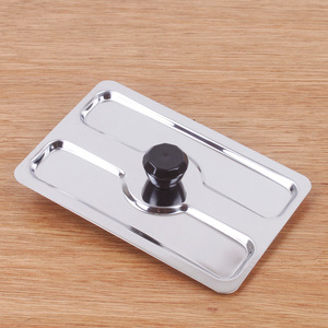 Tapa de acero inoxidable para tostadora, cubierta antipolvo de acero inoxidable 201 para tostadora, accesorios para máquina de desayuno - Product Image 1