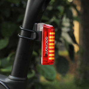 Luz Trasera para Bicicleta GACIRON W16 LED, Batería Recargable Tipo-C, Impermeable IPX4, Alta Luminosidad, 5 Modos, Montaje Magnético, Plástico - Product Image 1