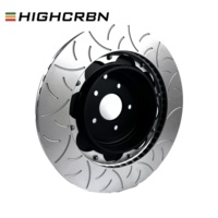 HIGHCRBN 380*30mm disque de frein 2 pièces disque de frein avant flottant pour BMW M2 F87/M3 F82/M4 F82 OE #34112284809;34112284810