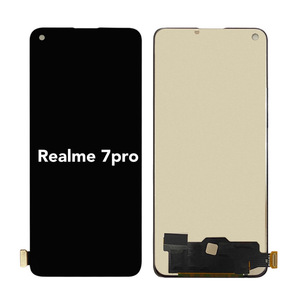 Ensamblaje de pantalla táctil LCD original para <span class=keywords><strong>Realme</strong></span> 7Pro Pantalla interna y externa integrada Garantía de 1 año - Product Image 1