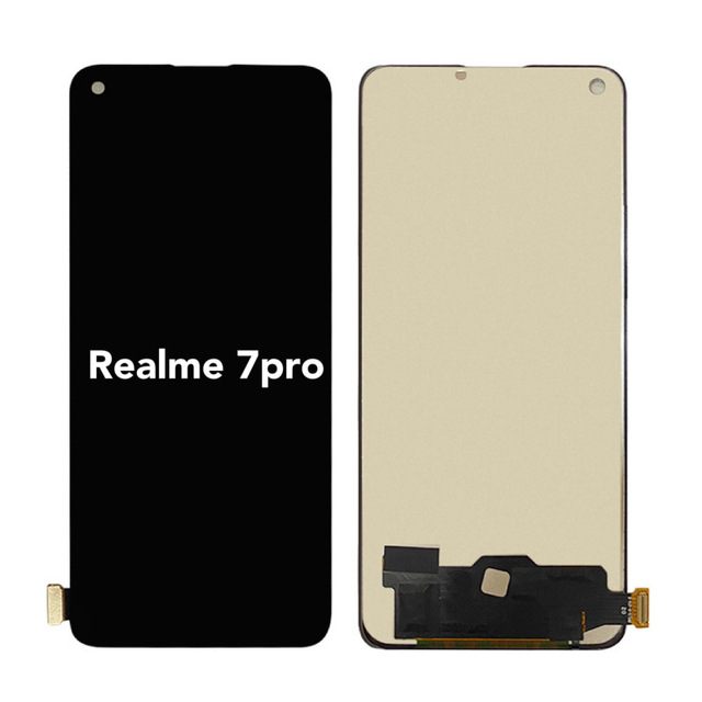 Original LCD Touch Display Screen Assembly for Realme 7Pro Integrated Internal & External Screen 1-Year Warranty