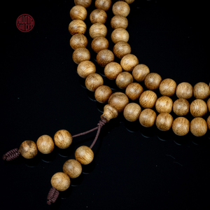 Elegante Pulsera de Agarwood, Rosario de 108 Cuentas de 7mm, Tipo 2, Madera de Oud Natural, Regalo Espiritual para Meditación, Joyería - Product Image 3